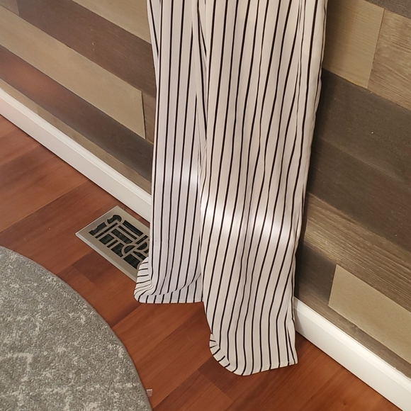 Very J Striped Jumpsuit - Picture 2 of 5